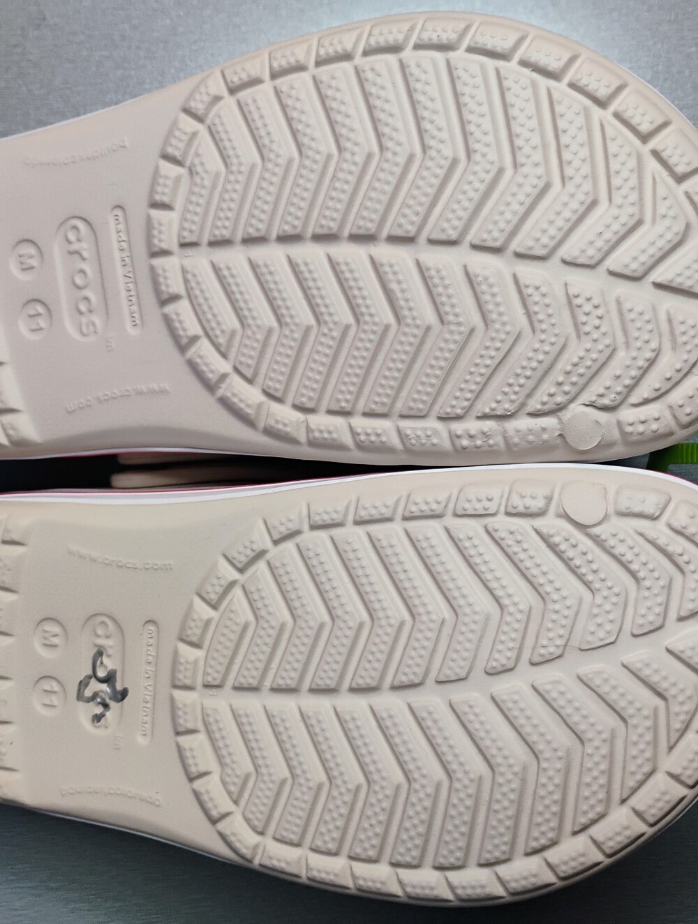 Cream Color Crocs - Picture 7 of 7